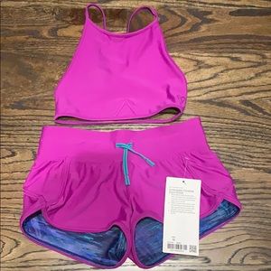 Ivivva Reversible Girls Swim set.